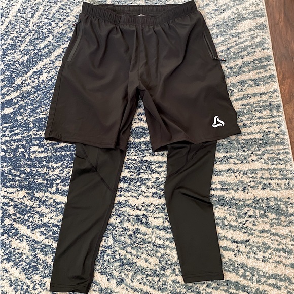 Silkworld black athletic pants | medium - Picture 2 of 3